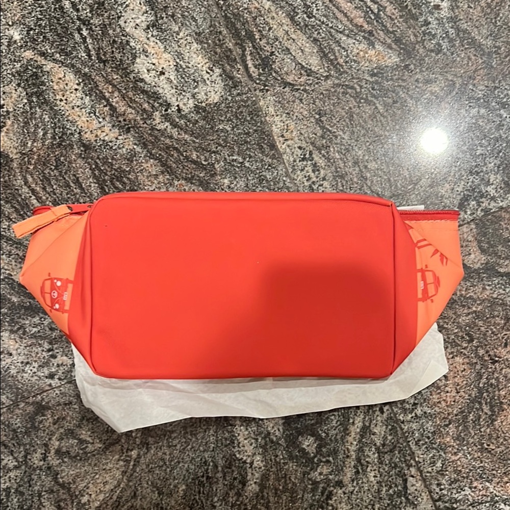 NEW Trader Joe’s Mini Coral Orange Insulated Lunch Bag lunchbox - Picture 7 of 8